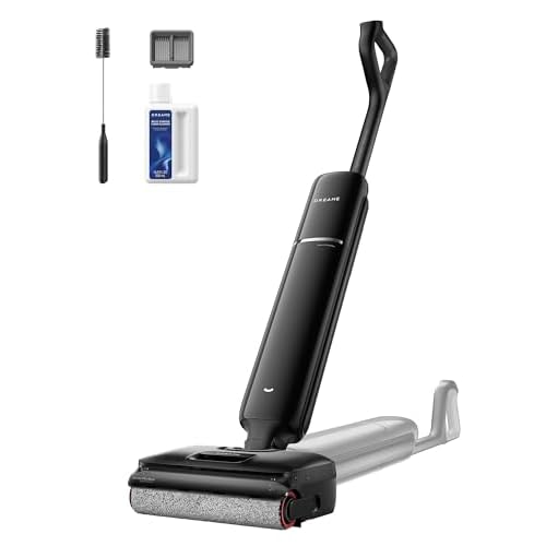 dreame Aero Wet Dry Vacuum Cleaner, All-in-ONE Vacuum Mop for Wet & Dry Messes, 0 Hair Residue Great for Pet Owners, One